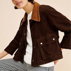 Carleen Laurel Corduroy Swing Jacket